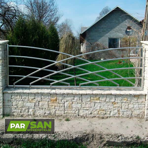 Parapet Bahçe Korkuluk Modelleri Parsan Paslanmaz