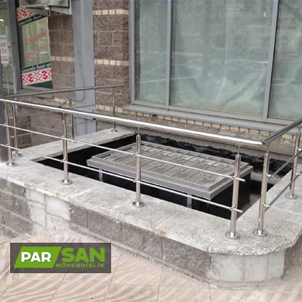 Parapet Bahçe Korkuluk Modelleri Parsan Paslanmaz