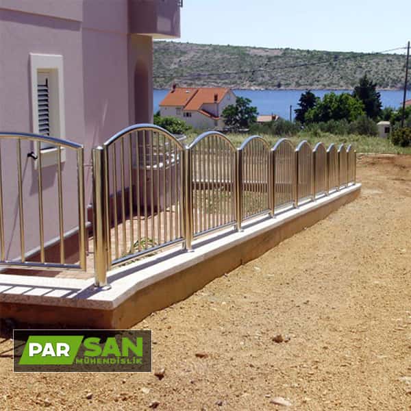 Bahçe Korkuluk Modelleri Parsan Paslanmaz