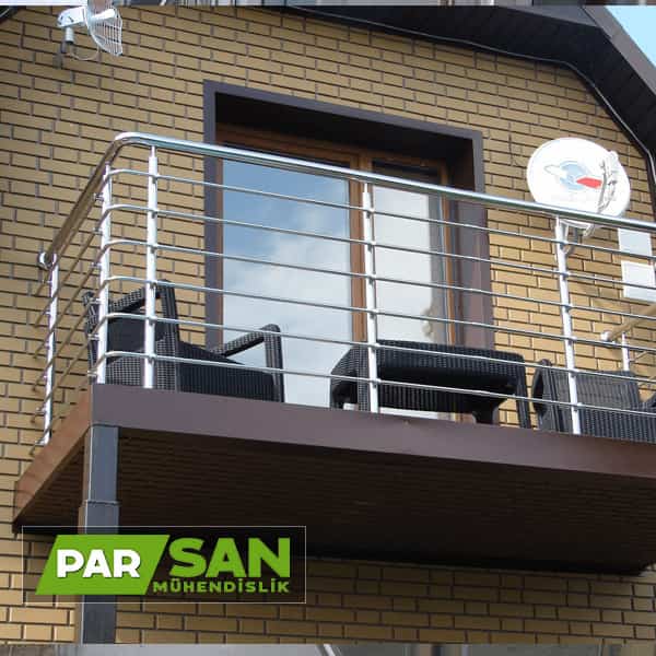 Balkon Korkuluk Modelleri Parsan Paslanmaz